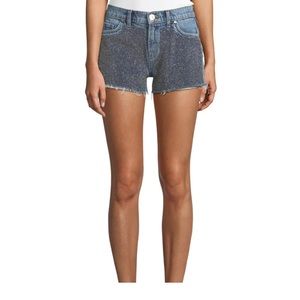 Hudson jeans studded detail jean shorts size 24